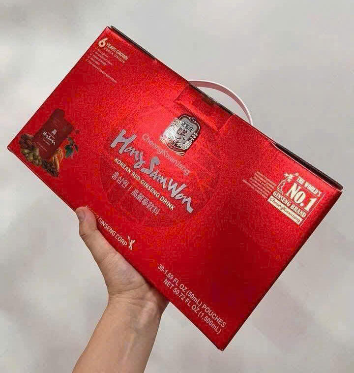 NƯỚC HỒNG SÂM HÀN QUỐC – HONG SAM WON (Cheong Kwan Jang)