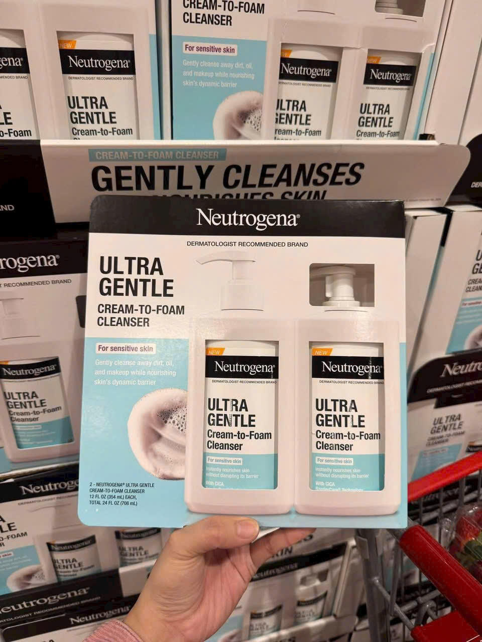 SỮA RỬA MẶT DẠNG KEM TẠO BỌT