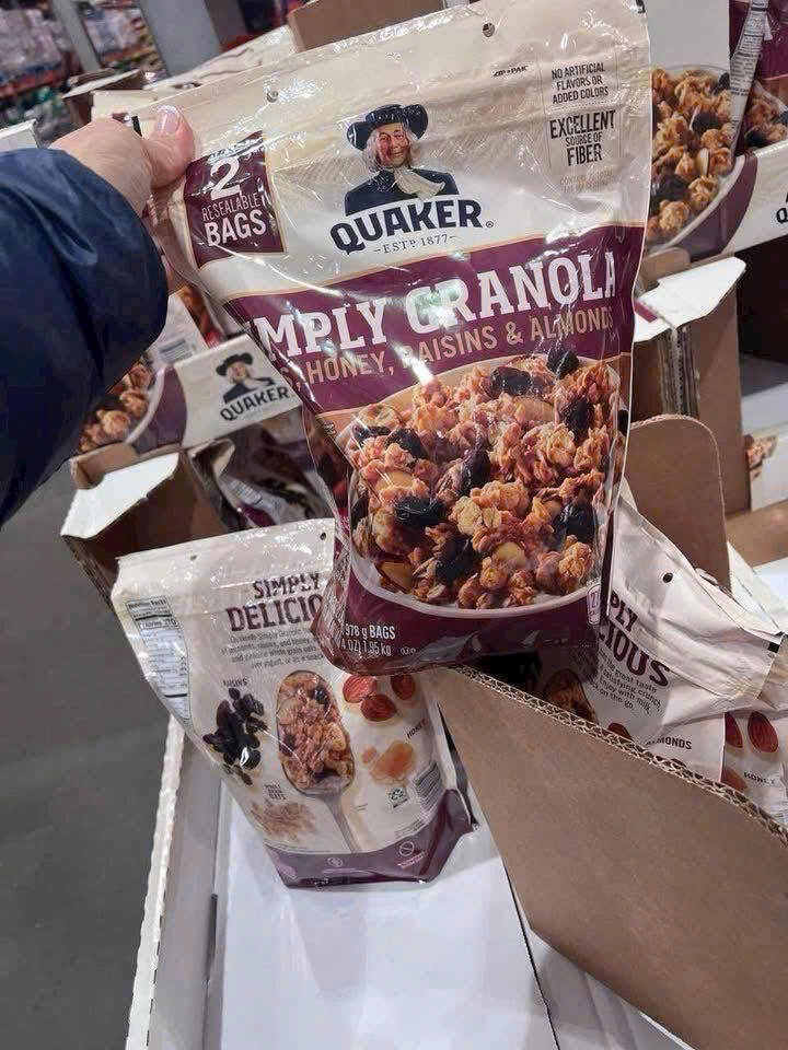 NGŨ CỐC QUAKER – SET 2 TÚI (978g/túi)